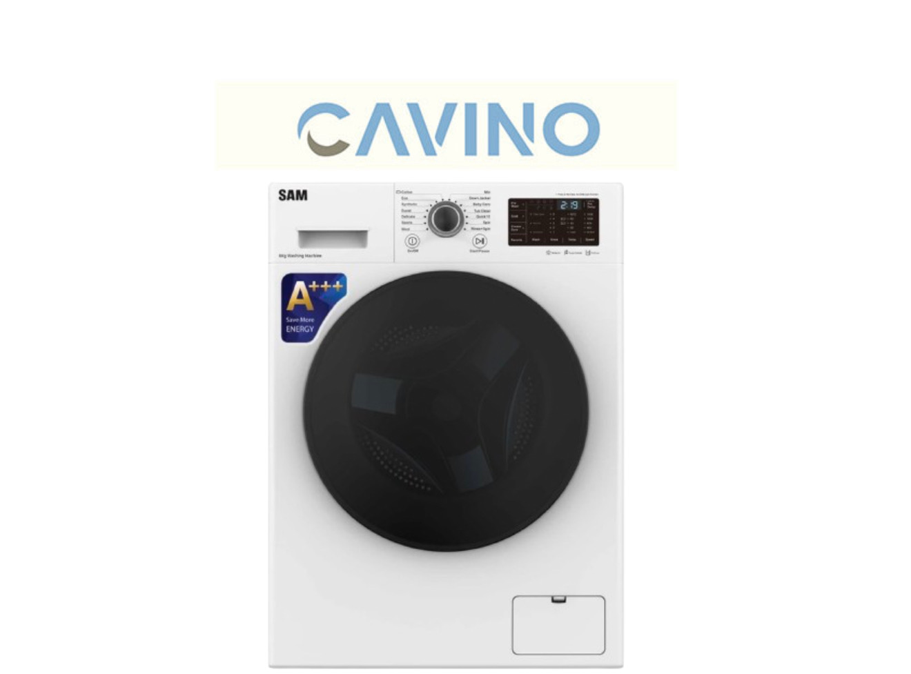 ماشین لباسشویی سام مدل BL-Q1465 ظرفیت 8 کیلویی