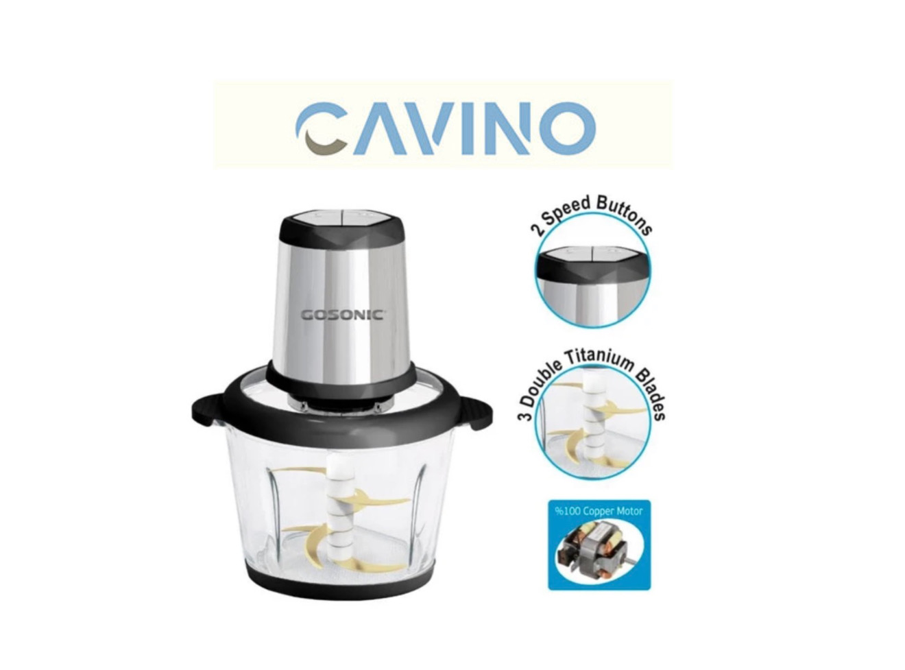 خردکن گوسونیک مدل GSC-603
